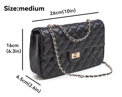 Image of FEVERSOLE Crossbody Bag Vegan Leather Women Retro Small Saddle Satchel Shoulder Bag Tote With Long Adjustable Strap