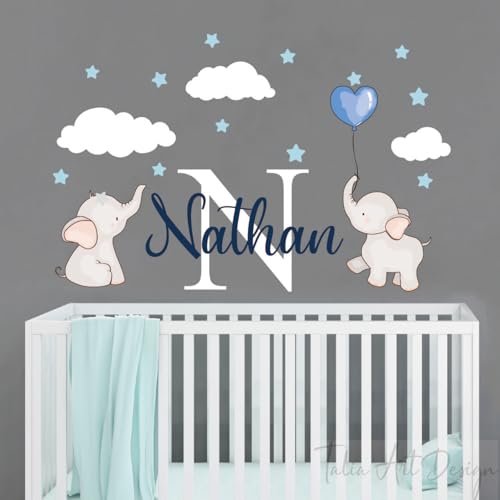 Vinilos Decorativos Elefante Personalizado para Pared miniatura 3