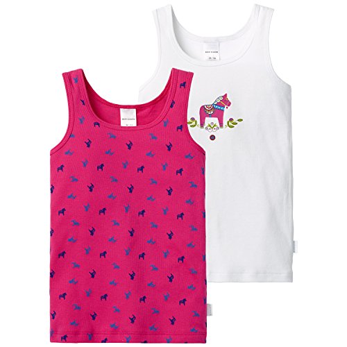 Schiesser Canottiera (Pacco da 2) Bambine e