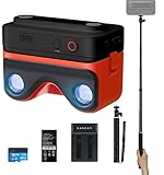 KanDao 3D Digital Camera, 4K 60fps Capture Stereoscopic Camera, 2.54" Touch Screen, 60Mbps, IMU Imag