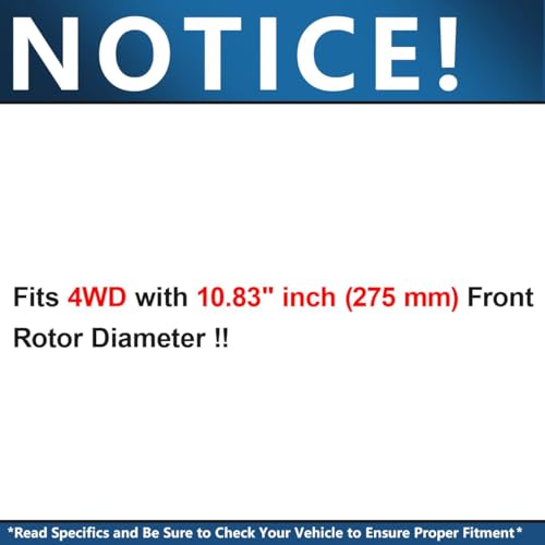 Image of Detroit Axle - Front Brake Kit for Chevrolet Blazer S10 GMC Jimmy Sonoma