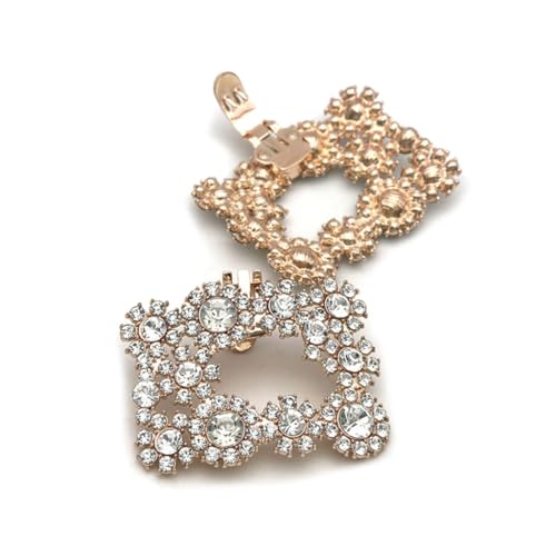 Rhinestone Shoe Clip High Heel Shoe Decoration Shiny Decorative Clips Charm