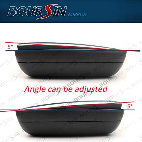 Rear View Door Mirror For Hino 145 165 238 258 268 338 2008-2020 Main & Wide Angle Mirror Driver Side and Passenger Side
