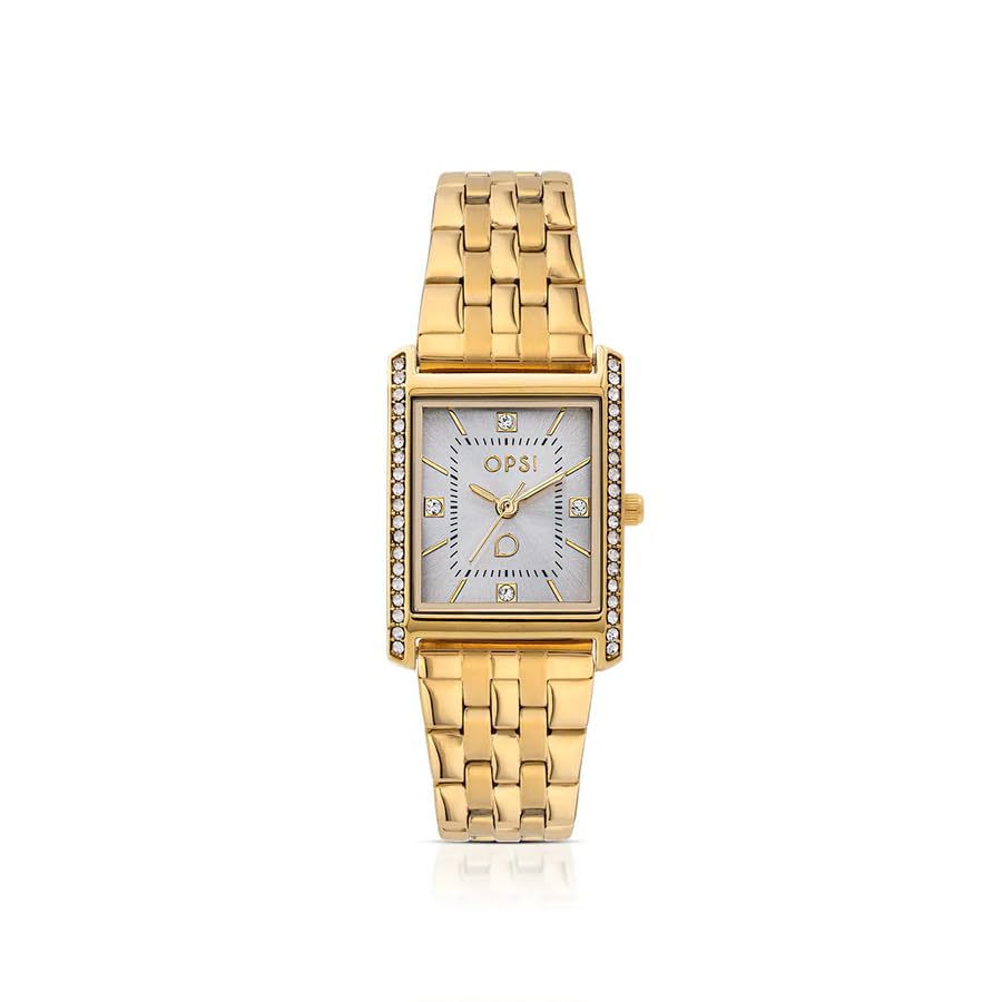 Montre femme Ops Object Rule OPSPW-1049 montre bracelet acier doré tendance