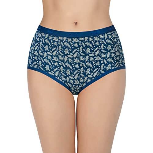 Image of Amante Printed Cotton Full Brief Panty Pack(Pack of 3)