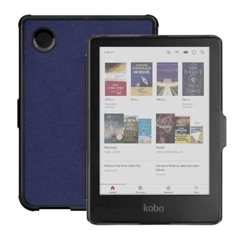 Image of Case for 6 inch Kobo Clara Colour /Clara BW /Clara 2E Premium PU Leather Cover for Kono Clara 2E Case /Clara Colour Case /Clara BW Case