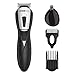 ConairMAN All-in-One Beard Trimmer for Men, for Face, Nose and Ear Hair Trimmer, Perfect for Travel, 4 piece Men's Grooming Kit, Lithium Battery-Powered