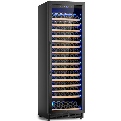 Image of FoMup 24 inch 190-Bottle Wine Cooler Refrigerator, Freestanding or Built-in