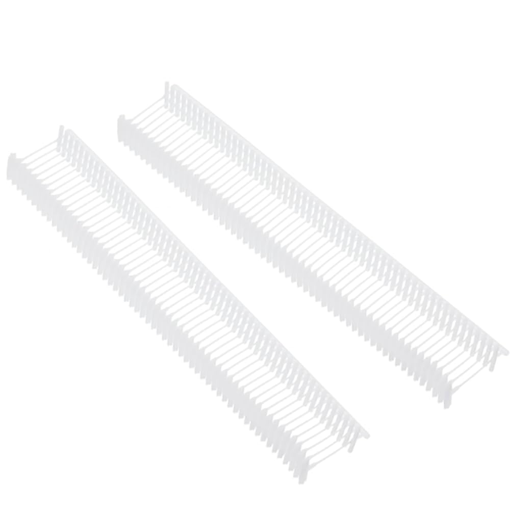 TOP-VIGOR 2000Pcs Tagging Barbs, 12mm Tagging Gun Fasteners, 0.47Inch Tag Pins, Plastic Standard Label Gun Price Tagging Barbs for Garment Price Tag Label, White