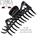Camila Paris CP117 French Large Hair Clips for Women Thick Hair for Long Curly Wavy Hair, Girls Hair Claw Clip, Durable Styling Big Claw Clip for Thick Hair, Strong Hold No Slip Grip, Made in France