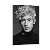 Troye Sivan Sexy Photo Poster (4) Artworks Canvas Poster Room Aesthetic Wall Art Prints Home Modern Decor Gifts Framed-unframed 20x30inch(50x75cm)