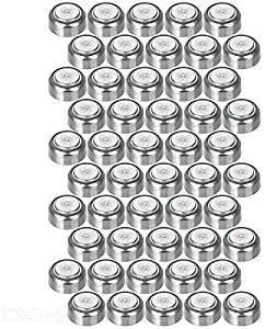 GBL - Pack of 10 Batteries, 1.55V Button Coin Cells for Watches, Camera, Calculators, and Fingerlings Finger Monkey Toys