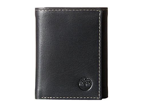 Timberland Hommes Cuir Noir en Pliable Portefeuille D01388/08