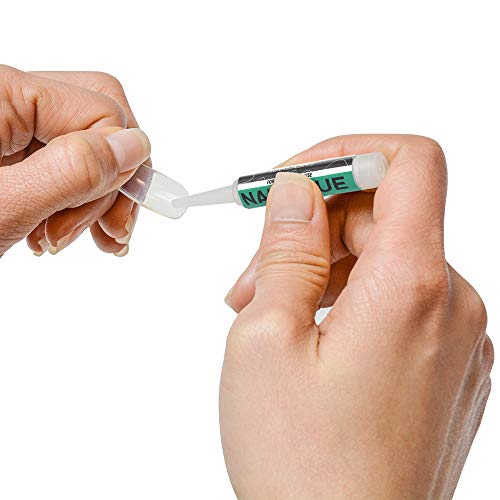 Karlash Nail Tip Glue Adhesive Bond For Acrylic Nails Tips & Fake Nail Art - 0.07 Oz For Each Glue (10 Pcs) #TOP2