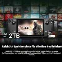 Silicon Power SU01KGBP44UD9007MM 1 TB UD90 2230 NVMe 4.0 Gen4 PCIe M.2 SSD R/W bis zu 5.000/3.200 MB/s Solid State Drive kompatibel mit Steam Deck – Ansicht 4