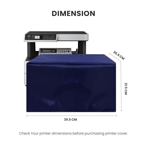 Image of Alifiya Dust Proof Washable Printer Cover for Epson M2170 All-in-One Wi-Fi Duplex Multi-Function Printer - Blue