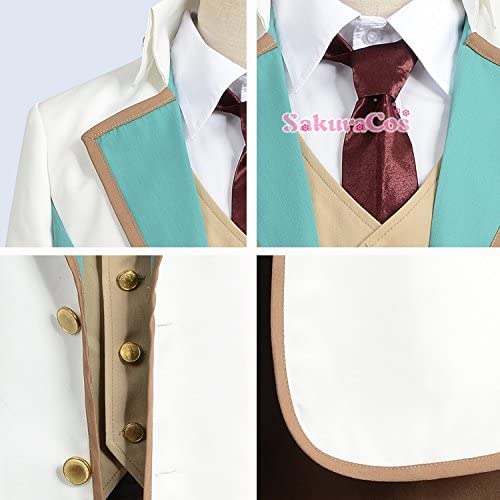 Amazon.co.jp: 漫尚cosplayスタミュ 星谷悠太 那雪透 制服 コスプレ