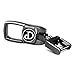 Feeke 2 Pack Car Key Chain Keychain for Mercedes Benz Flip Heavy Duty