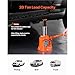 Manual Jack, Hydraulic Bottle Jack 20/30/50 Ton Welded Bottle Jack with 3-Section Long Handle for Car Pickup Truck RV Auto Repair(30 TON)