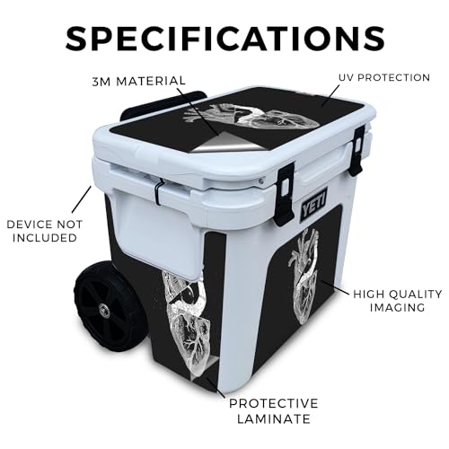 Image of Skin Compatible with Yeti Roadie 32 Wheeled Cooler - My Space - Premium 3M Vinyl Protective Wrap Decal Cover - Easy to Apply | Crafted in The USA by MightySkins