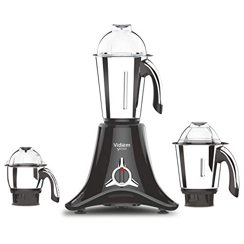 Vidiem MG 523 A VSTAR Chrome 550 Watts Mixer Grinder 110V (Black,...