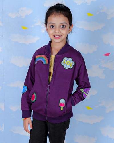 Image of The Mom Store Winter Jackets for Kids | Cute Sweatshirt and Cool Hoodies for Baby Boy and Baby Girls | with Zippers | Hoodie Cap