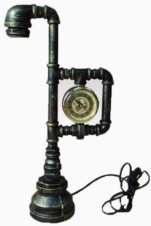 ELAAJ Industriële Waterpijp Wandlampen, Vintage Steampunk -Lampen, Retro Waterpijp Wandschoens, Rustieke Verlichtingsarmaturen Voor Huizendecoratie Pub Café Hotel