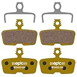 epic Scheibenbremsbeläge für SRAM DB8, Motive, Code, Code Stealth, G2 RE & Guide RE | Organisch, gesintert, keramisch, E-Bike Optionen | 2 Sätze (gesintert)