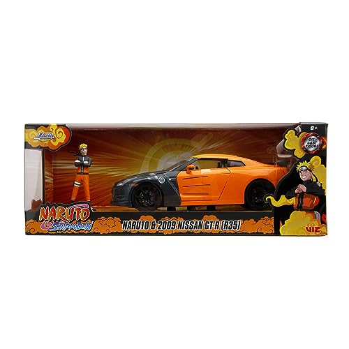 Jada Toys Naruto 2009 Nissan GT-R 1:24 miniatura 5