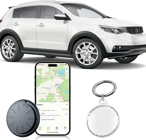 Image of GPS Tracker for Vehicles, 1PCS Mini Hidden Vehicles Tracker with Waterproof Case, Work with Find My (iOS Only), No Monthly Fee Car Tracker