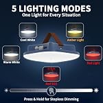 Rechargeable Camping Light, Magnetic Hanging Tent Light - Image 4