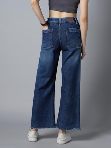 Image of HIGH Star Women's Straight Fit Mid Rise Jeans