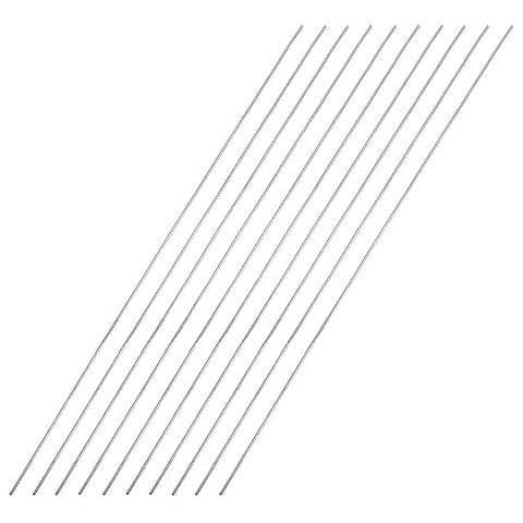 TA-VIGOR 10Pcs Stainless Steel Round Rods Cover
