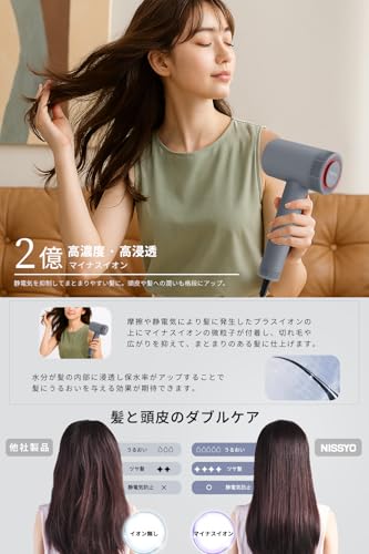 NISSYO 速乾 ヘアードライヤー NS-HD25 の商品画像 3
