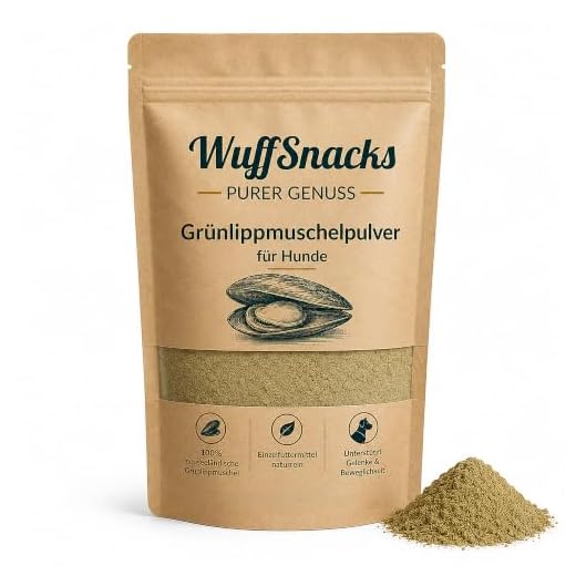 Grünlippmuschelpulver für Hunde
