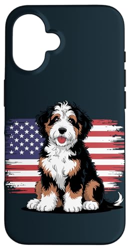 American Bernedoodle Case for iPhone 16