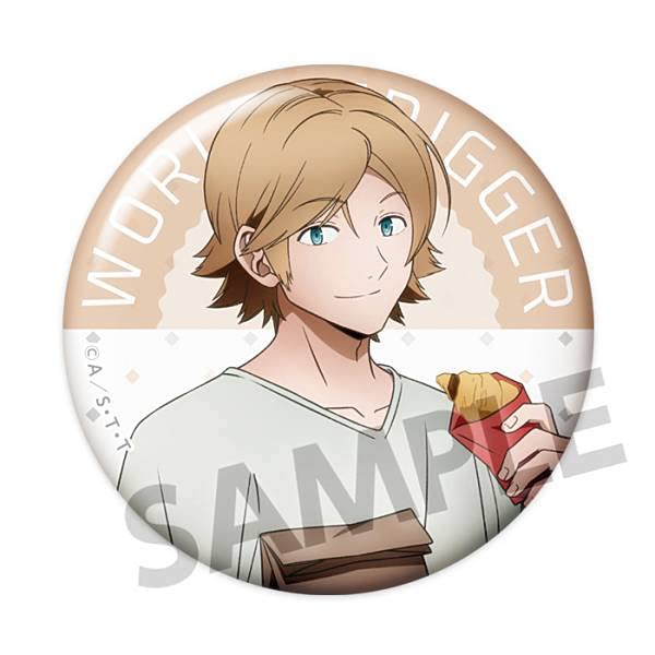 ワールドトリガー ワートリ 王子一彰 缶バッジ ヴァイス カード