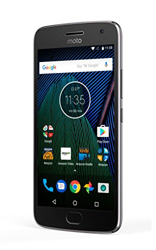 Moto G Plus (5Th Generation) - Lunar Gray - 32 Gb - Unlocked - Prime Exclusive - With Lockscreen Offers & Ads #TOP2