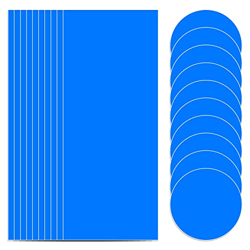 20 Pièces Rustine Piscine, Piscine Kit De Réparation, Patch Réparation Piscine, Piscine Patch Réparation pour Piscines, Patch Doublure Piscine, pour Kayaks, Canoës, Piscines, Produits Gonflables Cover