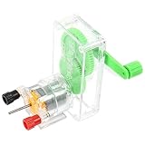 IMIKEYA Handkurbelgenerator Stromlieferant Für Schüler Physikalisches Experiment Selbstgemacht Lernspielzeug Grund Und Mittelschule