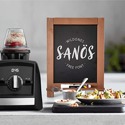 Tabletop Chalkboard Sign Standing Wooden Menu Chalk Board Small Kitchen Chalkboard Including White Chalk Marker Perfect For Home Wedding Restaurant #TOP2