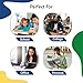 6 Pack - EPI Marble Hardcover Wide Ruled Composition Notebook | 200 Pages (100 Sheets), 9.75 x 7.5 in, Sturdy Sewn Binding | School, Office, Journaling, Notes