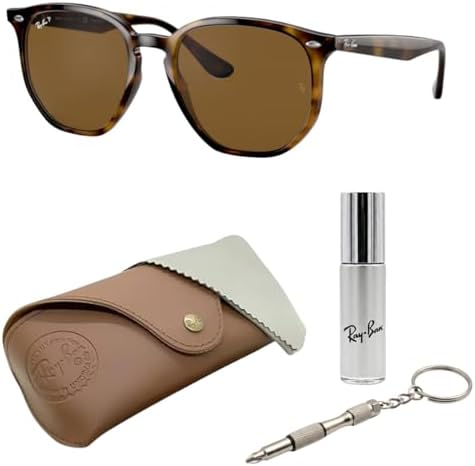 Ray-Ban RB4306 Square-Round Shaped Sunglasses for Men & Women wit...