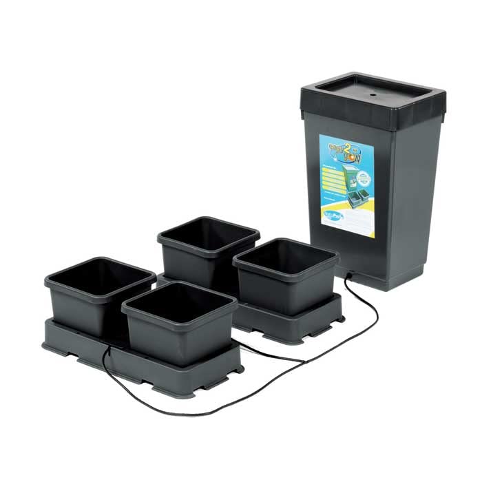 Happy Hydro AutoPot Easy2Grow Systems, 2-100 Pots (2.2gal, 4 Pot with Reservoir)