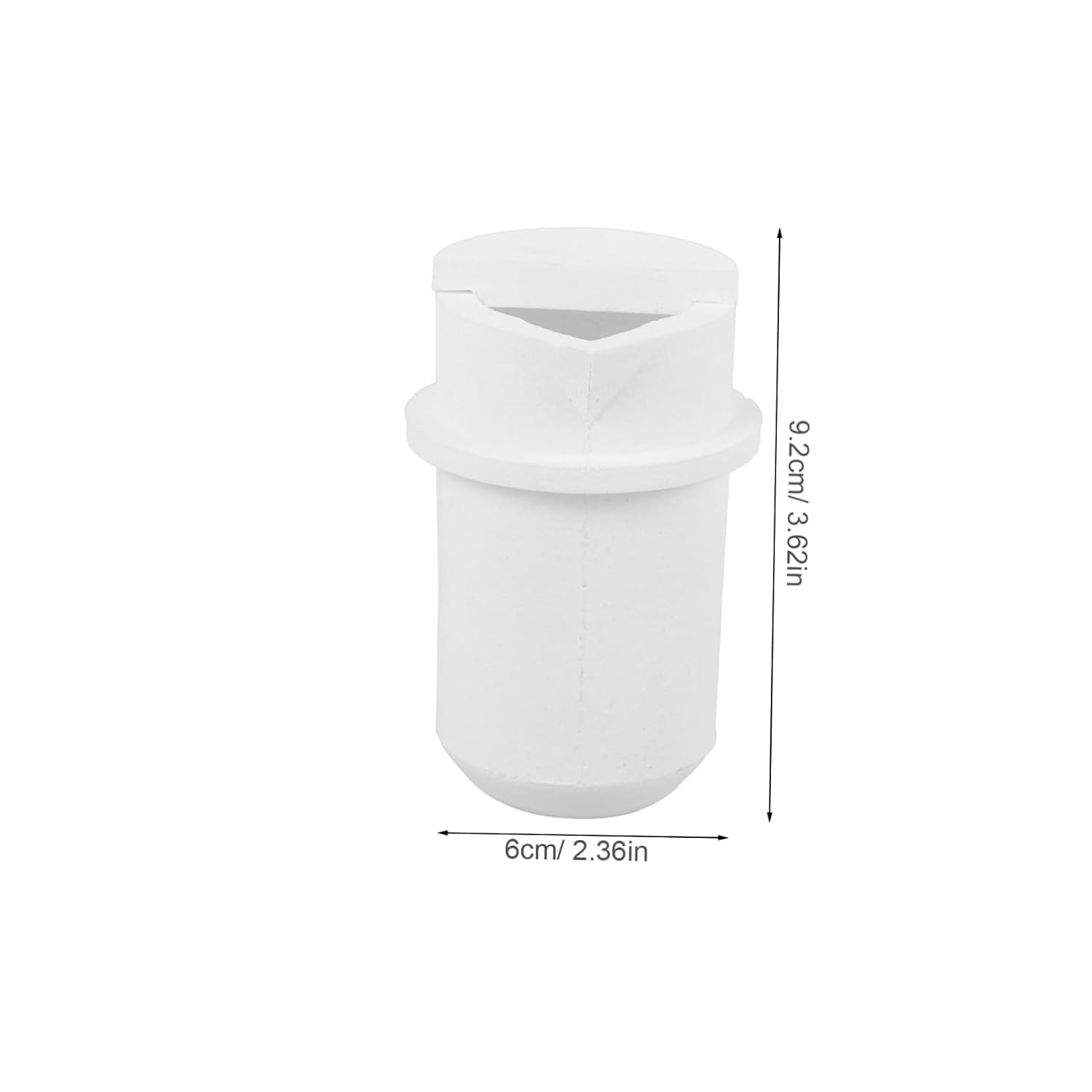 CHILDWEET 3pcs Melting Crucible Kit Quartz Jewelry Crucible Lid Casting Mold Laboratory Equipment for Melt Dish
