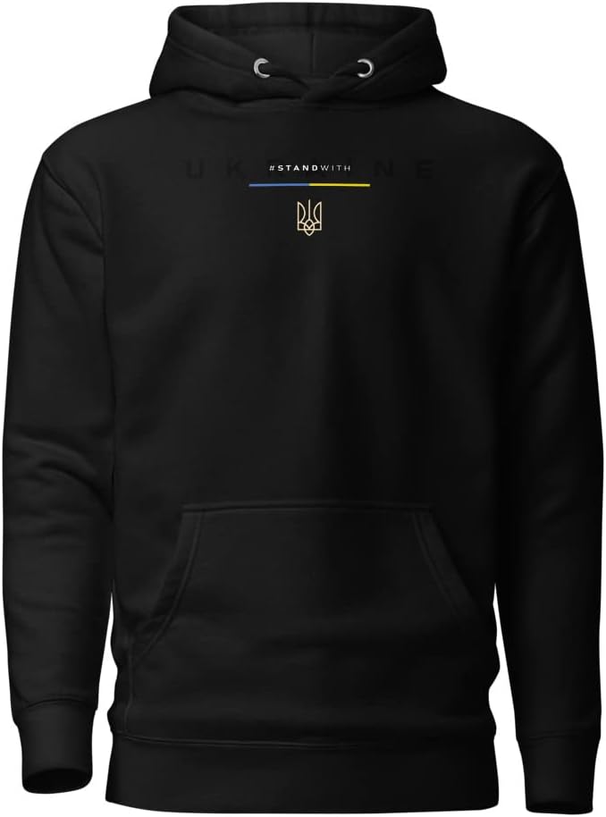 President Zelensky Ukraine Trident - Stand With Ukraine Unisex Hoodie