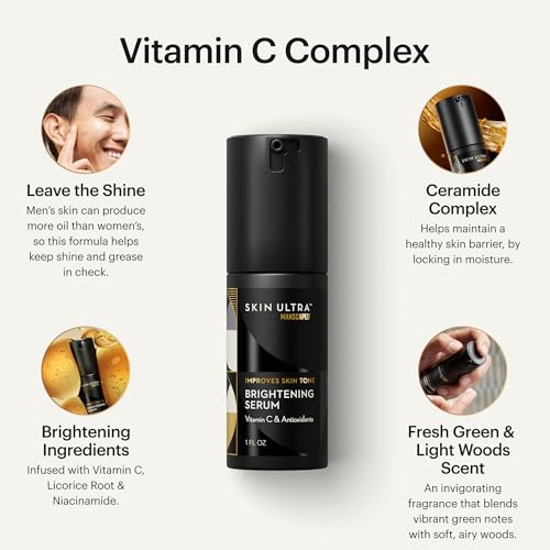 MANSCAPED® Skin Ultra™ Daily Regimen - Men's Skincare Routine Essentials with Face Wash, Face Moisturizer & Brightening Serum Formulated with A Ceramide Complex for Cleansing, Exfoliating & Hydration - Image 7