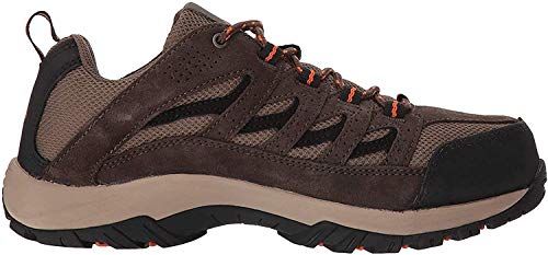 Columbia Men's Crestwood Wide Breathable, High-Traction Grip, Camo Brown, Heatwave, 10.5 D US