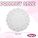 Paper Doilies, 200 Pcs 3.5 Inch Lace Doilies Paper Round Disposable Placemats White-Doilies for Tables Dessert Trays Party Craft Wedding Birthday Cakes Tableware Decorations