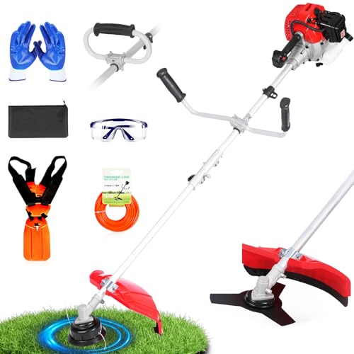 WTHW 52cc Gas Powered Weed Eater and Brush Cutter 3-in-1
